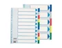 Esselte Separadores PP A5 de 5 pestañas y 6 taladros