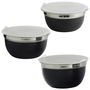 Day Juego De 3 Bols Con Tapa Acero Inoxidable Plástico