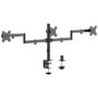 Aisens Soporte de Mesa para 3 Monitores DT27TSR-281 Negro