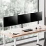 Aisens DT27TSR-281 Soporte de Mesa para 3 Monitores, 13-27 pulgadas