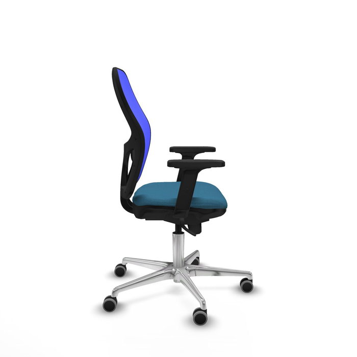 PIQUERAS Y CRESPO Silla de oficina Jorquera Verde petróleo y Azul