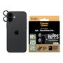 Panzerglass Hoops Camera Lens Protector Black iPhone 16 / 16 Plus Protector de Pantalla Apple