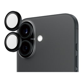 Panzerglass Hoops Camera Lens Protector Black iPhone 16 / 16 Plus Protector de Pantalla Apple