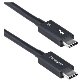 Startech Cable Thunderbolt 0,5 m 80 Gbit/s Negro