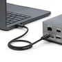 StarTech.com Cable Thunderbolt 5 USB-C 0,5 m 80 Gbps PD 240W Negro Certificado para 8K - TBLT5MM50CM240W - Compatible con Thunderbolt 4/3, USB4 y MacBook Pro M4