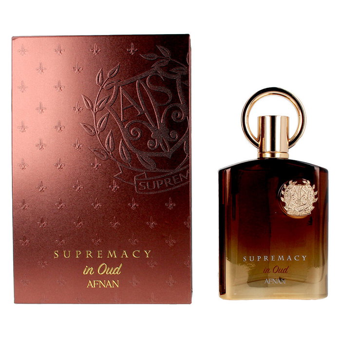 Afnan SUPREMACY IN OUD Eau de Parfum Vaporizador para Hombre - Perfume Aromático Oriental Amaderado - 100 ml Afnan SUPREMACY IN OUD Eau de Parfum Vaporizador para Hombre - Perfume Aromático Oriental Amaderado - 100 ml