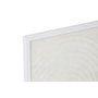 DKD Home Decor Set de 2 Cuadros Modernos de Cristal y Papel Maché 35x35 cm