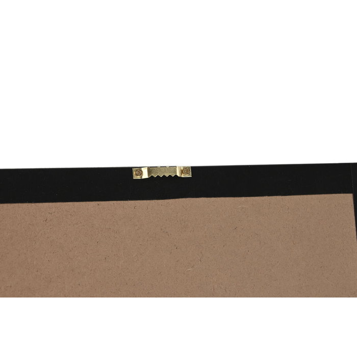 DKD Home Decor Set de 2 Cuadros Modernos de Cristal y Papel Maché 35x35 cm