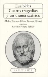 AKAL, Cuatro tragedias y un drama satírico, Eurípides