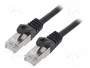Gembird Patch Cord Cat6 2m Negro