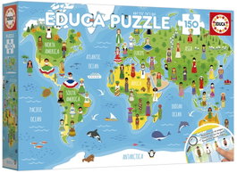 EDUCA BORRAS Puzzle Niñas del Mundo de 150 piezas