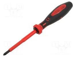 CIMCO Destornillador aislado Pozidriv® PZ1