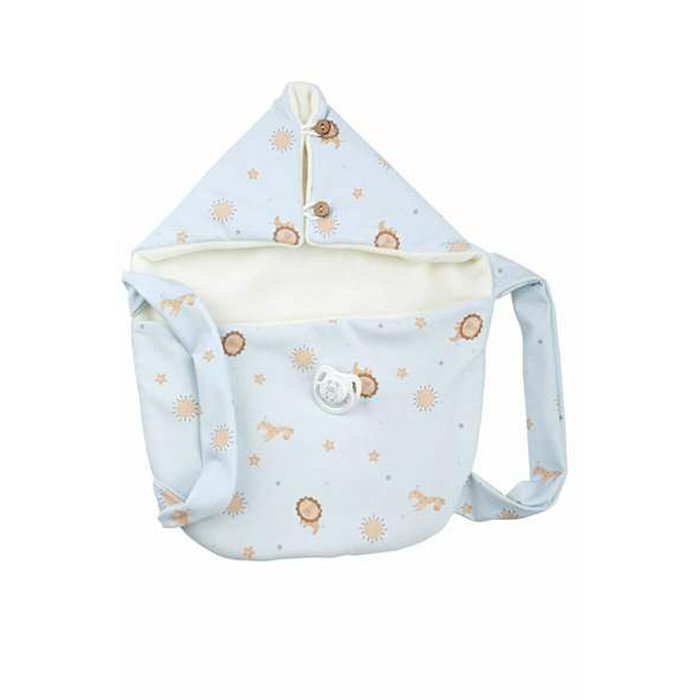Muñecas Arias Muñeca Elegance 30 cm Natal Azul con Portabebe