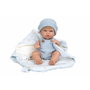 Muñecas Arias Muñeca Elegance 30 cm Natal Azul con Portabebe