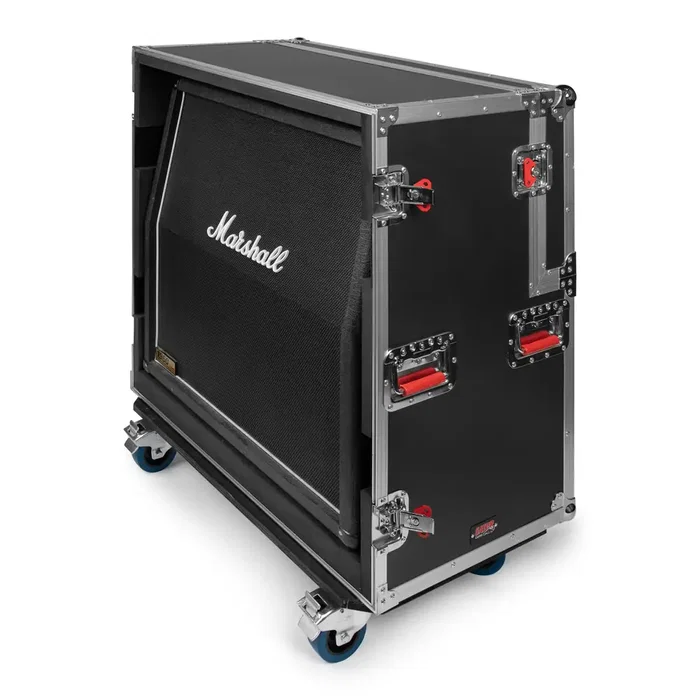 Gator Estuche de transporte ATA para pantallas de altavoces de guitarra 4x12 Gator Estuche de transporte ATA para pantallas de altavoces de guitarra 4x12