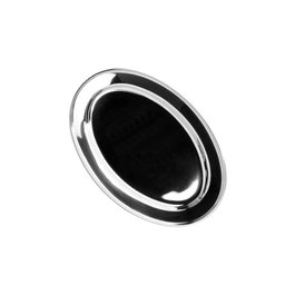 1946 Bandeja Oval 1946 Acero Inoxidable Con Ala 25x17,5 cm