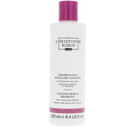 Christophe Robin Shampoo Colour Shield 250 ml para Cabello Teñido, Decolorado o con Mechas - Protege el Color, Aporta Brillo y Nutrición con Ingredientes Naturales