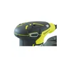 Ryobi ROS300 Lijadora Orbital Excéntrica 300W con Velocidad Regulable (7000-12000 RPM) y Agarre Suave, Incluye 5 Lijas de 125 mm, Color Negro/Amarillo