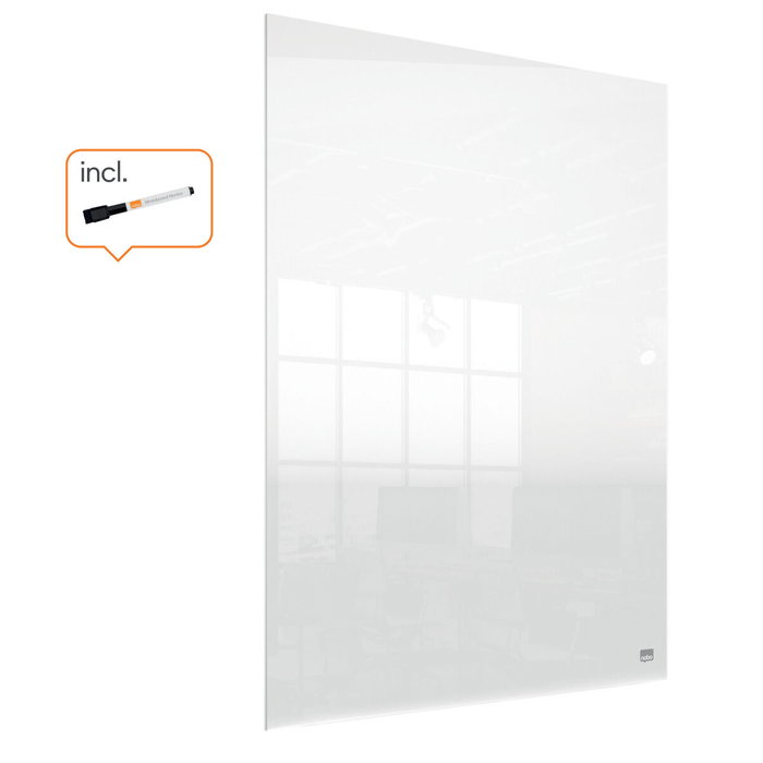 NOBO Pizarra Acrílica Transparente sin Marco 600x450mm