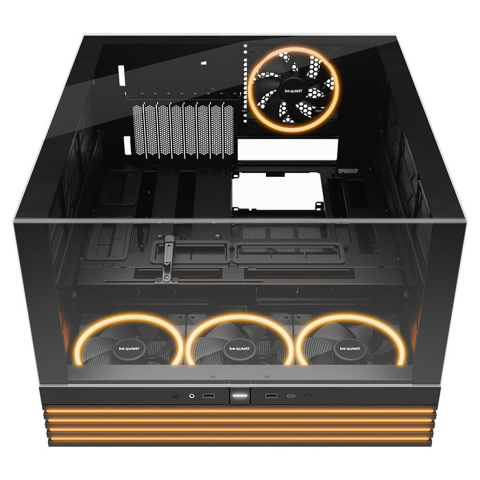 Be Quiet! Light Base 900 FX Black Torre Completa Full Tower para PC Gaming ATX, RGB, 4 Ventiladores, Cristal Templado