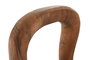 DKD Home Decor Bandeja de Decoración de Teca Natural 29x23x36 cm
