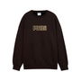 Sudadera sin Capucha Mujer Puma Maximal Metallic Oversized Crew FL Negro S