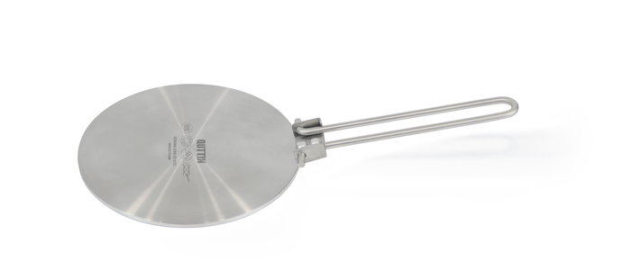 Inde Adaptador de Inducción de 18.5 cm Quttin - Adaptador para Placa de Inducción, Dimensiones: 21 x 18.6 x 2.5 cm (8 Unidades)