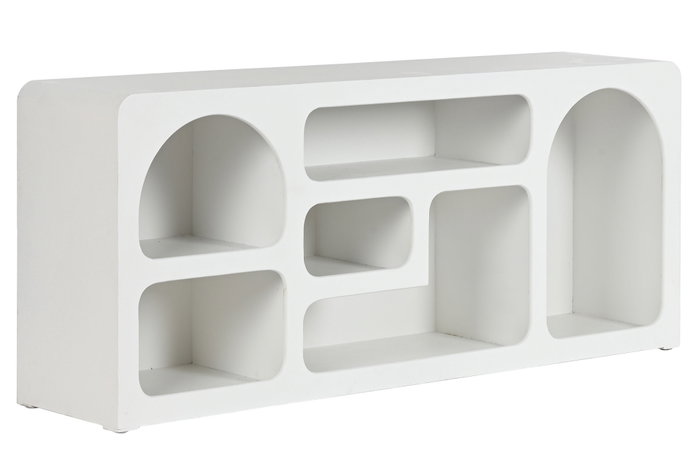 Mueble de TV Home ESPRIT Blanco 120 x 26 x 50 cm Mueble de TV Home ESPRIT Blanco 120 x 26 x 50 cm