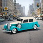 SAMI Altavoz Vintage Lincoln Azul Multimedia 10