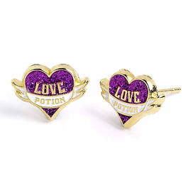 THE CARAT SHOP Pendientes Poción de Amor Harry Potter