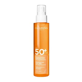 Clarins Glowing sun care mist SPF50+ 150 ml vaporizador para mujer