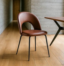 Silla Vino Simil Piel Contract 49 X 60 X 81 cm (Set de 2)