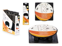 Arte Regal Set 4 Trampa Hormiga 5 cm x 20 cm x 1.5 cm Plástico y Pegamento (Set de 24)