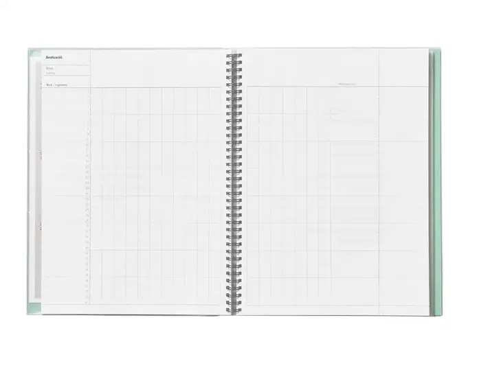 Additio Cuaderno de Todas las Clases Profesorado Catalan 136 Páginas Semana Vista Color Azul 225x310 mm