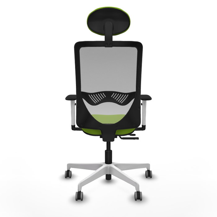 PIQUERAS Y CRESPO Silla de oficina Zulema Pistacho y Gris PIQUERAS Y CRESPO Silla de oficina Zulema Pistacho y Gris