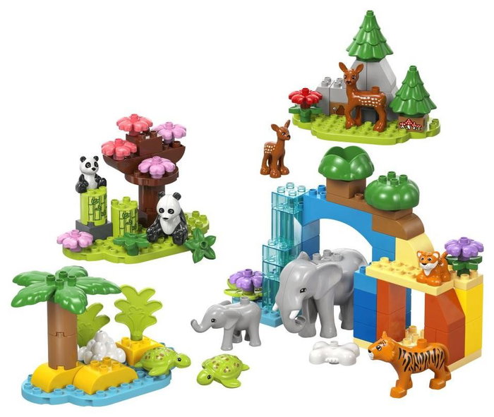 LEGO DUPLO 10446 Familias de la Fauna Salvaje 3 en 1