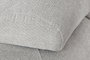 DKD Home Decor Sofá Cama Gris Claro con Respaldo y Brazos Abatibles