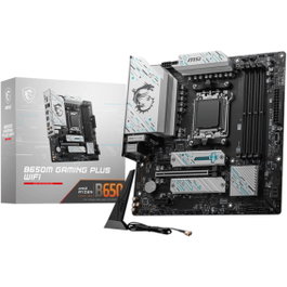 MSI B650M GAMING PLUS WiFi Placa Base Micro ATX Socket AM5 DDR5 Wi-Fi 6E Bluetooth 5.3