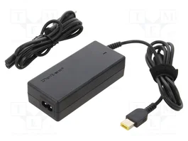 Qoltec Cargador 65W 20V 3.25A Slim Tip para Lenovo