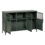 Ixia Aparador Verde Menta Metal-Cristal 120 x 35 x 76 cm