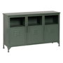 Ixia Aparador Verde Menta Metal-Cristal 120 x 35 x 76 cm
