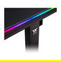 Thermaltake Level 20 RGB Battlestation - Escritorio Gaming RGB Rectangular, Negro, 1650 x 750 mm
