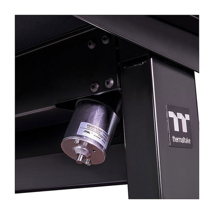 Thermaltake Level 20 RGB Battlestation - Escritorio Gaming RGB Rectangular, Negro, 1650 x 750 mm