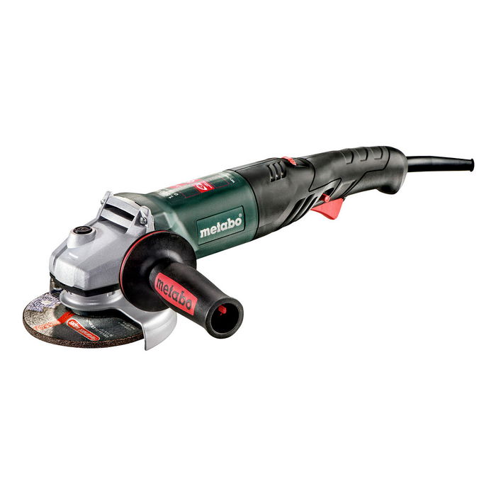 Metabo WEV 1500-125 Quick RT Amoladora Angular, 1500W, 11000 RPM, Disco 125 mm, 2.4 kg, Velocidad Ajustable Metabo WEV 1500-125 Quick RT Amoladora Angular, 1500W, 11000 RPM, Disco 125 mm, 2.4 kg, Velocidad Ajustable