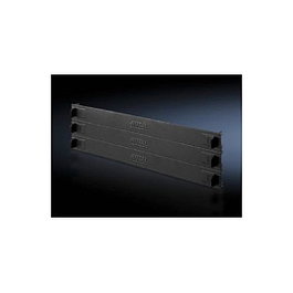 Rittal-Werk Blindpanel 3HE RAL 9005, 3 piezas, Negro