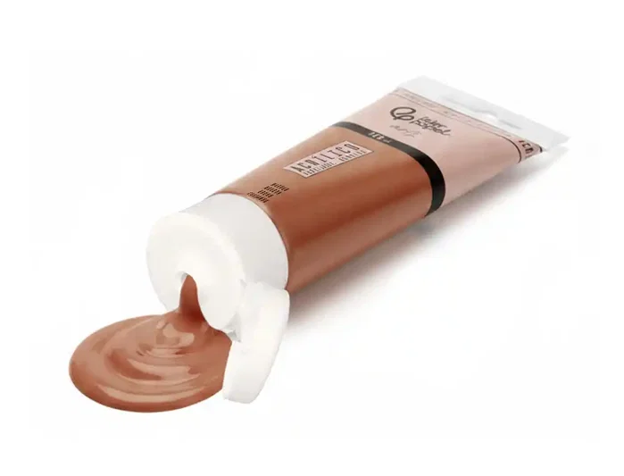Liderpapel Pintura Acrílica 120 ml Marrón Tubo Plástico