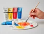 Liderpapel Pintura Acrílica 120 ml Marrón Tubo Plástico