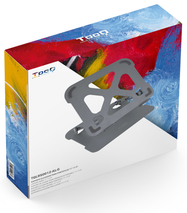 Tooq Soporte Elevador de Aluminio TQLRS0012-AL-G, Gris