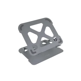 Tooq Soporte Elevador de Aluminio Ajustable Ergonómico Gris