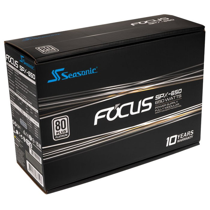 Seasonic FOCUS SPX-650 Fuente de Alimentación SFX 650 W, Negro